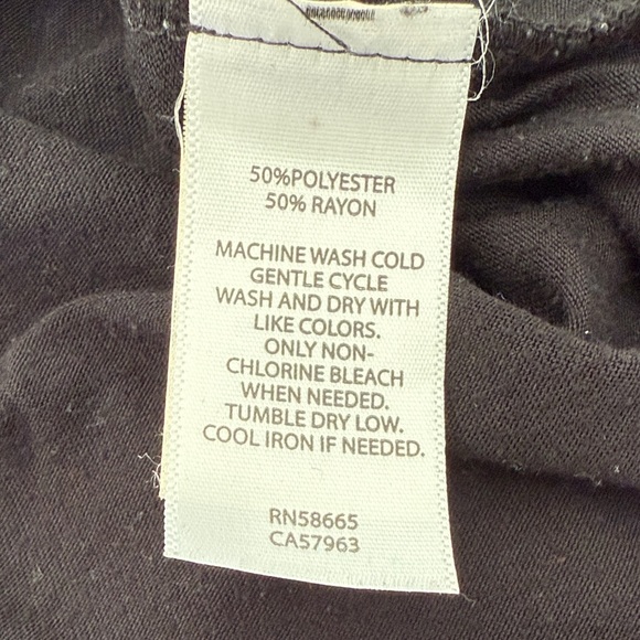 Athleta Black Long Sleeve Women's Top - Picture 4 of 5